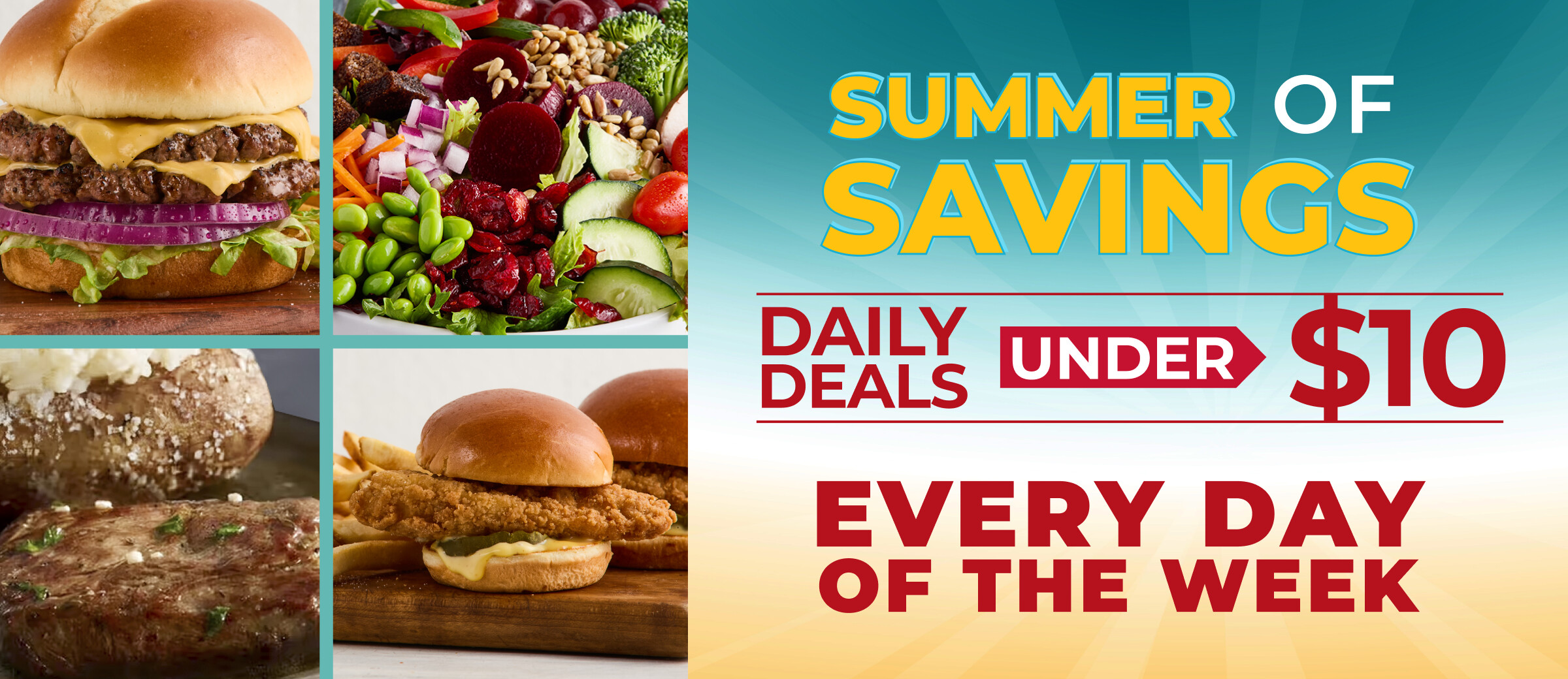 It’s the Summer of Savings at Ruby Tuesday!