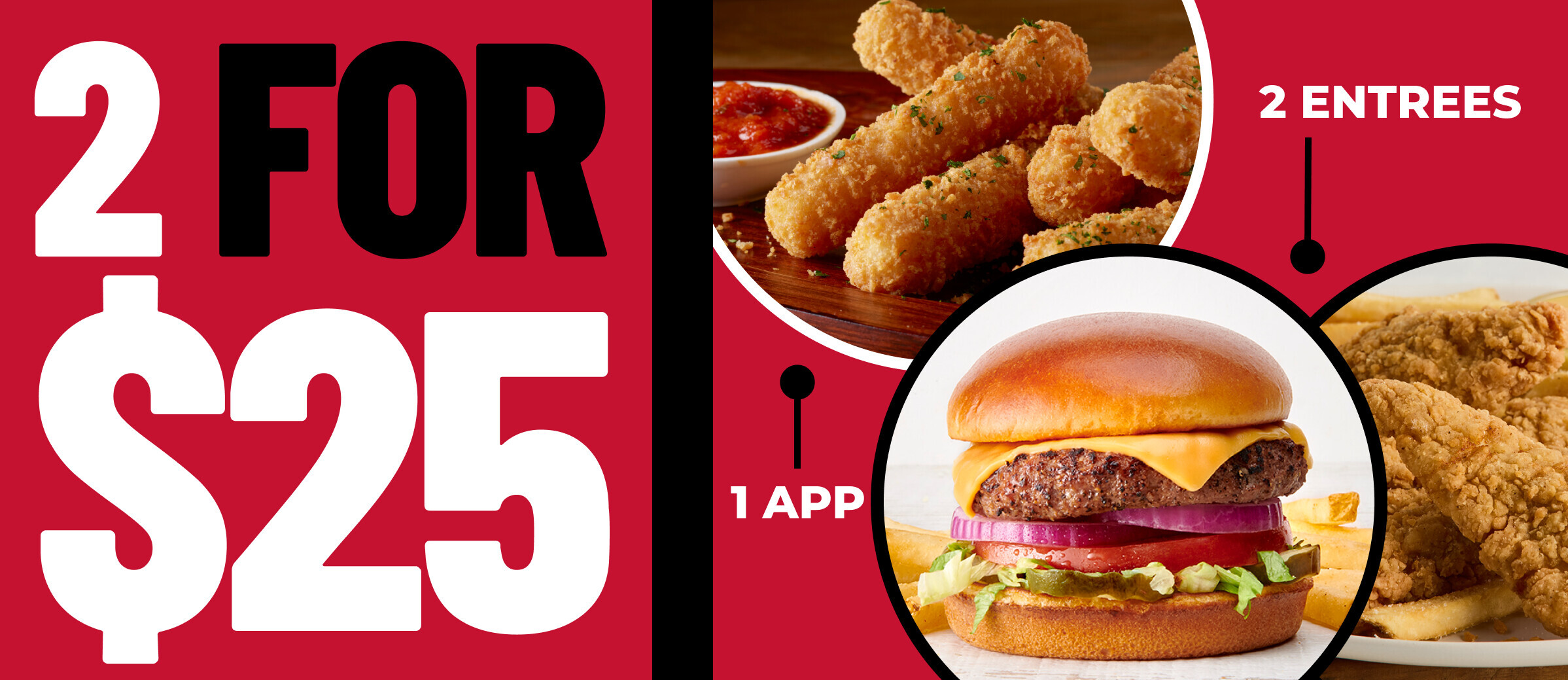 2 can dine for just 25 all day, every day at Ruby Tuesday