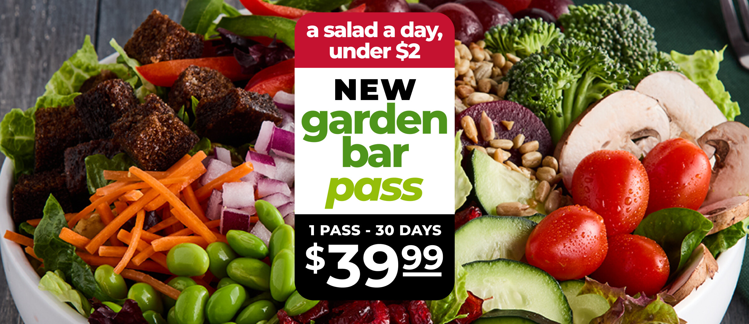 GARDEN BAR PASS