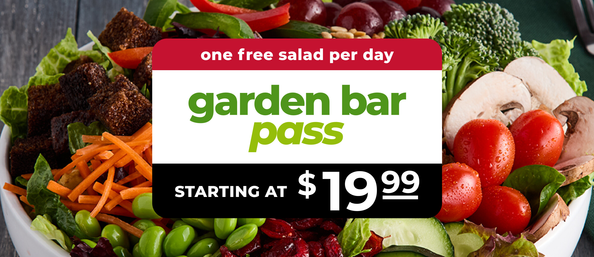 GARDEN BAR PASS